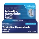 Taro Terbinafine Hydrochloride antifungal Cream 1% - Athletes Foot Cream Extra Strength, relieves itching " Burning, Cures Most Athlete's Foot, Jock Itch " Ringworm 1 oz