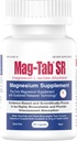 Entrega prolongada de magnesio de lactato para 10x Mejor Absorción-Mag-Tab SR (Sustained Release) 60 Conde-Supports Sleep, Muscle Cramps, Magnesium Deficiency Health Issue (60)