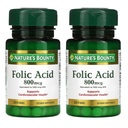 Suplemento de vitaminas de 800 mcg - 250 Tabletas, paquete de 2