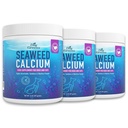 Calcio de algas marinas para perros &amp; gatos 14oz, Suplemento de calcio para equilibrar comida casera, probado para la pureza, más asequible que la competencia, Vet Recomendado, Antiguamente el Calcio de algas marinas (3 pack)