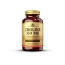 Solgar Choline 350 mg - 100 cápsulas vegetales, Pack of 2 - Non-GMO, Vegan, Kosher - 200 Total Servings