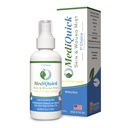 MediQuick Antiseptic Spray Mist 4 Fl Oz ← Skin &amp; Wound Repair First Aid Spray for Burns " Cuts with 12 Hour Action ¦ Helps Heal Acne Rash Eczema Itch Bites " More ← Safe Wound Wash with No Sting