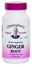 Christopher's Original Fórmulas Ginger Capsules, Natural Ginger Root Digestive Support, 100 Veg Caps