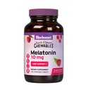 BlueBonnet Nutrition EarthSweet Melatonin 10 mg Fast-Acting Quick Dissolve Nighttime Relaxation & Restful Sleep Support - Sleep Aid - Gluten-Free, Vegan - Raspberry Flavor - 120 Chewable Tablets