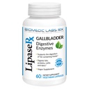 Fórmula Gallbladder, Lipase, Protease y Amylase Digestive Enzymes to Reduce Bloating - Fórmula Vegetariana, 60 Veg Capsules