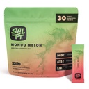 SALTT Electrolytes Powder Flavored Drink Mix - Mondo Melon - 30 Hydration Packets - Magnesium, Potassium, Sodium, Trace Minerals - Zero Sugar & Gluten Gratis - Travel Essentials