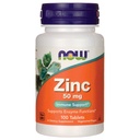 AHORA Alimentos Zinc Gluconate, 100 Tabletas / 50 mg