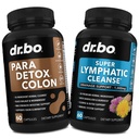 Colon Cleanse Pills Body Detox " Lymphatic Drainage - Intestinal Guard Cleanser for Stomach Gut " Lymph Support Suplementos Pills - Lymphatic Support Lymph Node Detox Cleanse System Drainage