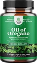 Aceite Salvaje de Oregano Softgels - Detox suave para soporte inmuno - Aceite de orégano concentrado Softgels con carvacrol 70% - Eases Digestión, Gut Balance &amp; Cleanse Body - Suplementos herbales con confianza - 90 Ct