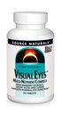 Fuente Naturales Ojos Visuales Suplemento dietético - Complejo Multi-Nutrient con Extracto de Bilberry, Ácido Lipóico y Luteína - 90 Tabletas