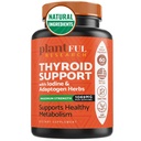 Tiroides de apoyo a las mujeres y el suplemento de yodo י Enhanced Absorption Thyroid Complex for Energy, Metabolism, Focus Formula, Relax con Ashwagandha, L-Tyrosine y Adaptogens Non-GMO