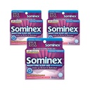 Sominex Nighttime Sleep-Aid, Maximum Strength Formula, Single Dose, 72 tabletas - Pack de 3