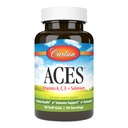 Carlson - ACES, Vitaminas A, C, E + Selenium, Celular Health & Immune Support, Antioxidante, 90 Softgels