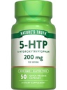 La verdad de la naturaleza 5HTP 200mg Capsules ← 50 Conde Silencio 5 Hydroxytryptophan Silencio No Gluten Suplemento gratuito