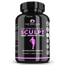Thermogenic Fat Burner, Appetite Suppressant, Weight Loss Supplement for Women ' Men, Metabolism, Energy, Focus, Brain, Caffeine Pills with Chromium, Green Tea Extract, L Theanine, Sculpt 60 Capsules