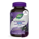 Camino de la Naturaleza Sambucus Zero Sugar Immune Gummies, Daily Immune Support*, Black Elderberry Extract, Vitamina C, Vitamina D3, Zinc, Sugar Free, Sugar Alcohol Free, Plant-Based Sweeteners, 70 Gummies