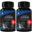 Laboratorios de Investigación Triple Strength Natural Astaxanthin 12mg Softgels + Botella Extra Aceite de coco orgánico para absorción mejorada Powerful Antioxidant Support Eye Joint & Heart Health 120 Total Softgels