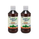 Ahora Alimentos Mejor Stevia Extracto líquido original, Botella de 8 onzas (Pack de 2)