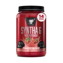 BSN SYNTHA-6 Polvo Proteína Premium con 6g de Fiber, Whey Isolate, Micellar Casein, Milk Protein Isolate, 6g de grasa, Fresa Milkshake, 14 Servings, 1.45 Libra (Packaging May Vary)