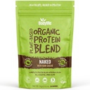 BodyMe Organic Vegan Protein Powder Blend ← Raw Cacao ← 2.2lb 1kg ← UNSWEETENED with 3 Plant Proteins