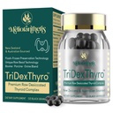 Suplemento de tiroides – TriDexThyroTM Complejo de tiroides crudo 375 mg con Bovine, Porcine " Ovine –120 cápsulas para mujeres y hombres(1 paquete)