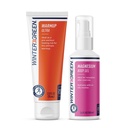 Paquete de entrenamiento de Wintergeen: Magnesium Gel y Workout Lotion para Preworkout y Post-Workout, Muscle Rub for Workout y Magnesium Gel for Leg Cramps