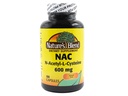 Suplemento NAC Blend de la Naturaleza N-Acetyl-L-Cysteine 600mg 100 Capsules - Apoyo Inmunitario, Antioxidante para la Salud Celular
