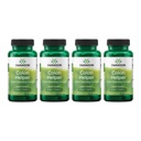 Swanson Colon Helper - promueve la salud digestiva utilizando Vervain, Goldenseal Root, Slippery Elm Bark &amp; More - Herbal Supplement Aiding Healthy Eliminations - (60 Capsules) (4 Pack)