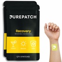 Patch de recuperación de parche puro – Patch Topical Vegan de base vegetal – DHM – NAC – Glutathione – B-Complex – No Ingestible – Resistente al agua – Gentle on Skin – Gluten Free – Made in USA – 12 Patches