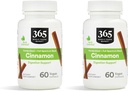 365 por mercado entero de alimentos, canela, 60 cuenta (Pack of 2)