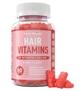 Crecimiento del cabello Premium para Hombres - Crecimiento del cabello Vitaminas w/Biotin & Keratin - Apoyo Crecimiento del cabello más saludable - Suplemento para todos los tipos de cabello, 60 cápsulas (60, Berry)