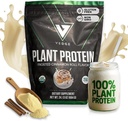 vedge Vegan Protein Powder - Plant Protein Powder with Pea, Pumpkin &amp; Sunflower - USDA Organic, Amino Acids, Dairy Free, Gluten Free, Soy Free, Keto, Non GMO, Smooth Texture - Cinnamon - 20 Servings