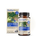 Motherlove Más Milk Plus (60 tapas líquidas) Suplemento de lactancia de base de Fenugreek para apoyar el suministro de leche de mama —No-GMO, hierbas orgánicas, Vegan, Kosher, libre de soja