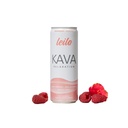 LEILO ← Kava Powered Sparkling Relaxation Drink ← Raspberry Hibiscus 12-Pack - Non-ALC Calming Beverage  12 fl oz Cans (Pack of 12)