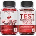Atlantis Nutrición Tart Cherry 60 Gummies + Testosterona Booster 60 Gummies