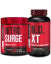 Jacked Factory Nitrosurge Shred Thermogenic Pre-Workout in Black Cherry &amp; N.O. XT Nitric Oxide Booster for Men &amp; Women