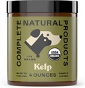 Productos naturales completos pólvora orgánica para mascotas - 4oz - pólvora orgánica puro