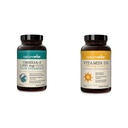NatureWise High-Potency 1000mg Omega 3 con 600mg EPA, 400mg DHA, &amp; Vitamina E &amp; Vitamina D3 5000iu (125 mcg) 1 año de suministro para la función del músculo saludable