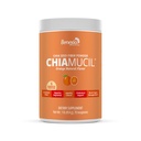 Chiamucil Prebiotic Fiber Supplement Powder – Chia Fiber & Chicory Root (Inulin) for Digestive Health &amp; Appetite Control – Gluten & Sugar Free, Vegan, Non-GMO, Orange - 35 Servings