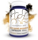 Nootropics Depot Lions Mane Mushroom Capsules  8:1 Whole Fruiting Body Dual Extract TEN 500mg ANTE 180 Count ANTE Hericium erinaceus