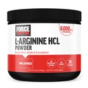 Factor de fuerza L HCL Arginina, L-Arginina Suplemento de Oxido Nitrico Boost para una mejor circulación, flujo sanguíneo y bombas musculares, L Arginine Powder 6000mg, Desflavorado, 30 Servimientos