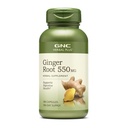 GNC Herbal Plus Ginger Root 550mg Suplemento, apoya la salud digestiva, 100 servicios