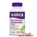 Natrol Fast Dissolve Melatonin 10 mg, Melatonina Suplementos para el sueño reparador, Apoyo al sueño para adultos, 60 tabletas con sabor a citrus, hasta un suministro de 60 días