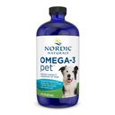 Naturales nórdicos Omega-3 Pet, Desarrollado - 16 oz - 1380 mg Omega-3 Por Teaspoon - Aceite de pescado para perros grandes a muy grandes con EPA &amp; DHA - promueve el corazón, la piel, la carne, " Salud inmune