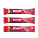 CLIF BLOKS - Cervezas de energía - Fresa- No GMO - Alimentación basada en plantas - Combustible rápido para Ciclismo y Running-Workout Snack (2.1 Ounce Packet, 3 Count)