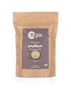 Yupik Orgánica entera de Husk Psyllium 8.8 Oz (Pack of 6), 95% de pureza, fibra soluble, USDA Certified, Non-GMO, Kosher, Gluten-Free, Sugar-Free &amp; Fat-Free, Unflavored, Plant-Based