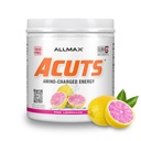 ALLMAX Nutrición AMINOCUTS (ACUTS), Bebida de energía aminorizada con Taurina, L-Carnitina, Extracto de grano de café verde, Limonada Rosa, 30 Servimientos