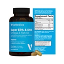 High-Potency, Super EPA/DHA Fish Oil 750mg of Essential Omega-3 Fatty Acids