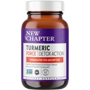 Nuevo capítulo Turmeric Suplemento + diario Detox Turmeric Force Detox Acción con té verde + jengibre + NO Black Pepper Necesitado + No GMO Ingredientes Vegetarian Capsule, 60 Cuenta