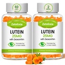 Lutein Gummies 25mg - Vitaminas de los ojos Lutein " Zeaxanthin Eye Health Supplements for Adults,Sugar Free Eye Health Gummies Supplement - Support Vision,Macular,Blue Light Filtering (120 Conde)